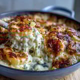 2. Classic Easy Cheesy Scalloped Potatoes—rich, velvety cheese sauce coats tender potato slices in this comforting, crowd-pleasing side dish.