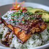15-Minute Teriyaki Salmon Bowl