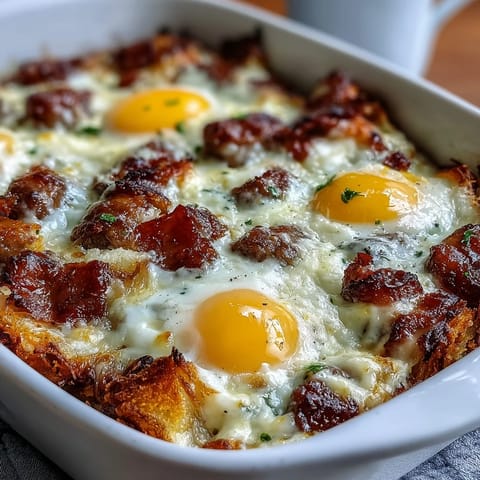 Amish Breakfast Casserole Hashbrowns