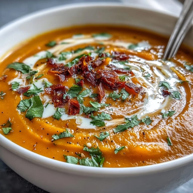 Brightly colored vegetables for Carrot, Celeriac, and Chilli Soup, including carrots, celeriac, and red chili, arranged on a counter.