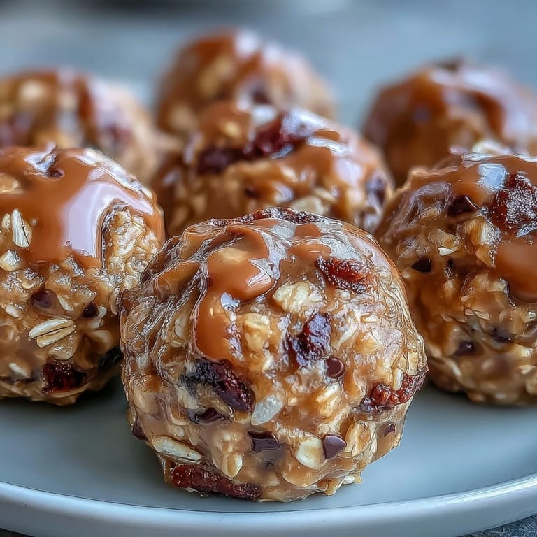 Chewy no-bake oat bites made with creamy peanut butter, flaxseed, and a hint of vanilla—ideal for on-the-go munching.